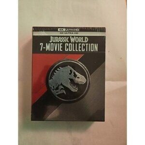 Jurassic World 7-Movie Collection 4K UHD Blu-ray with slipcover